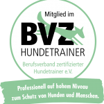 Hundeschule Schnauzenart in Burgdorf ist Mitglied im BVZ - Berufsverband zertifizierter Hundetrainer e.V.